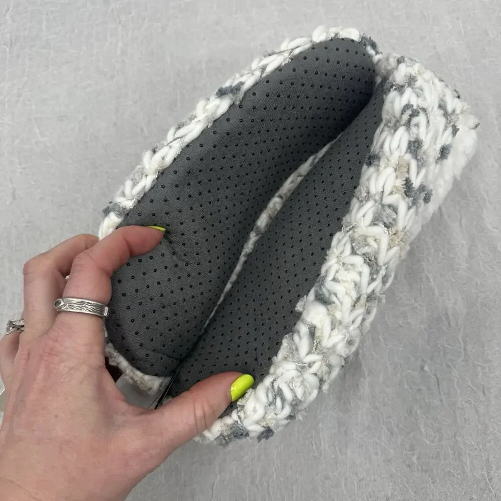 Northeast Outfitters Cozy Cabin Women's Chunky Space Dye Slippers S/M Grey